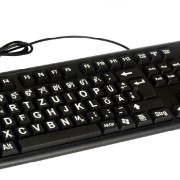 Large Print Keyboard Black