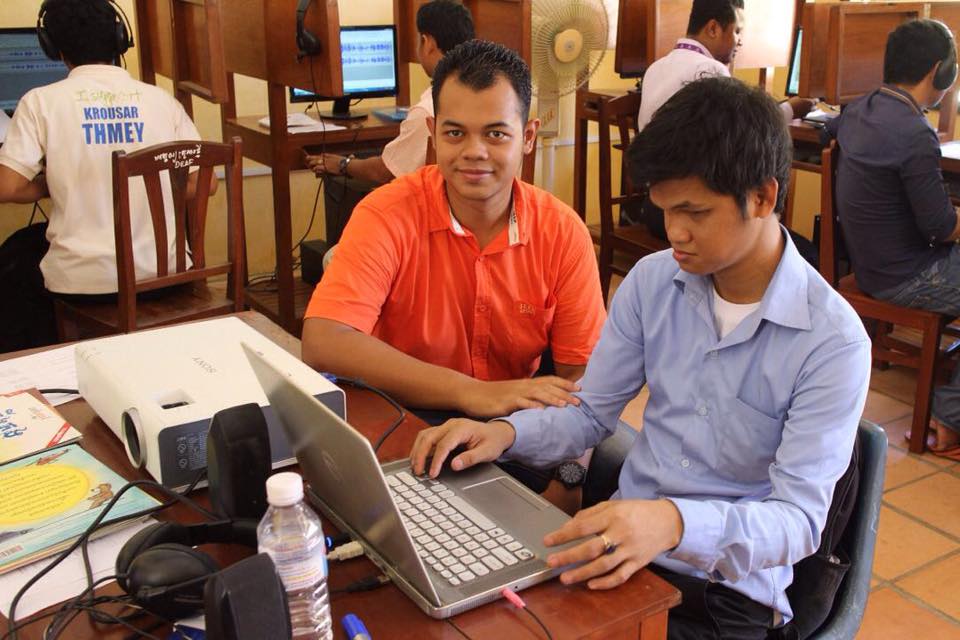 15 Audiobook training programs setup in Cambodia, workshop activities 5
